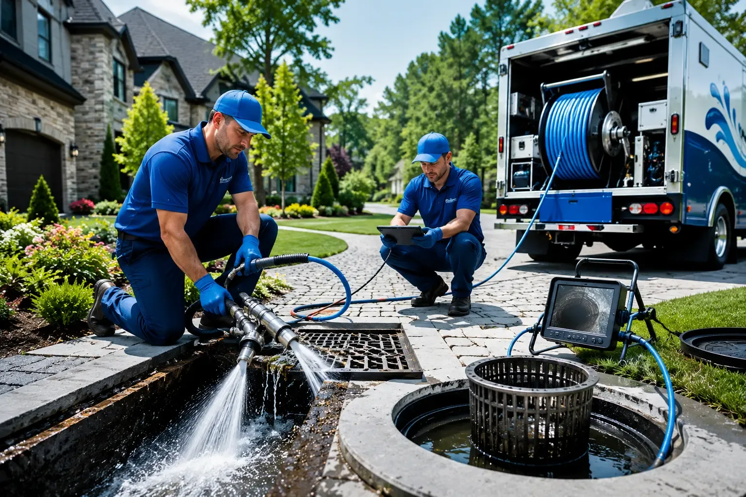 Local outdoor drain cleaning professionals in Angola, NY