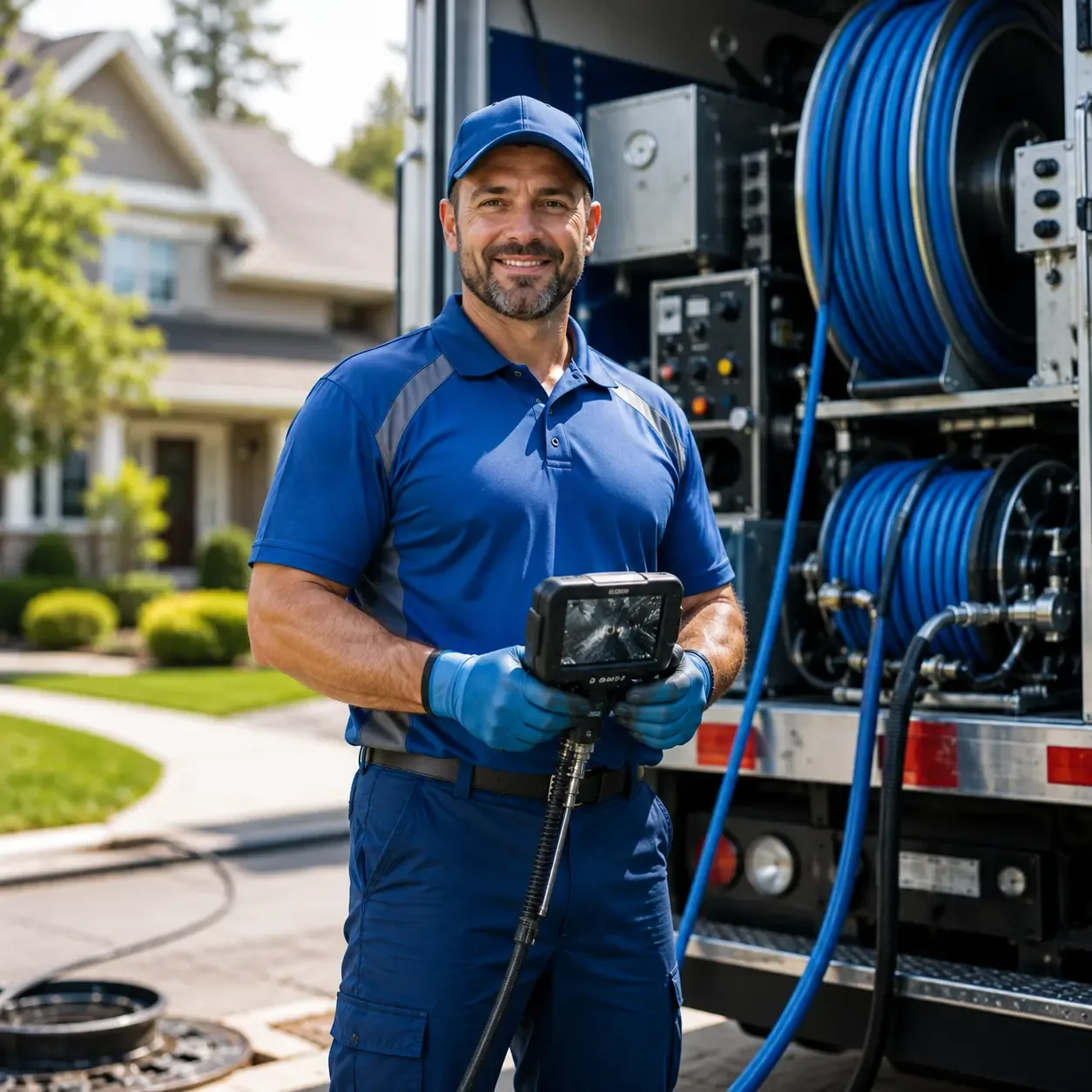 Local outdoor drain cleaning specialists in Angola, NY